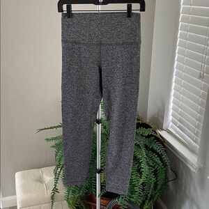 lululemon athletica High-Rise Gray Heather Leggings